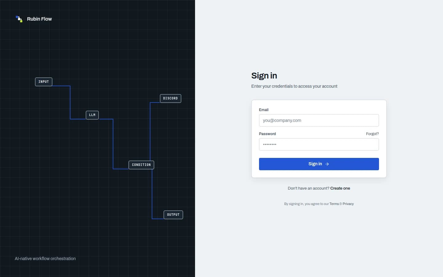 Rubin Flow project preview